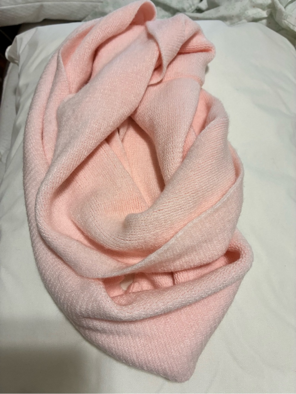 Calvin Klein Light Blush Pink Infinity Scarf